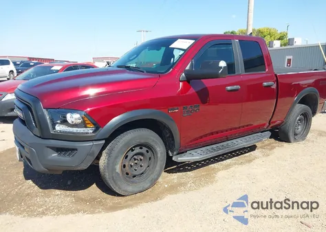 2021 Ram 1500 Classic Warlock 4X4 6'4 Box z USA, uszkodzony, nr VIN 1C6RR7GTXMS505938